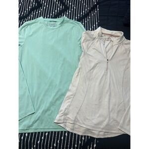 2 Avalanche Outdoor Supply Company Womens Medium Long Sleeve Athletic‎ Tops